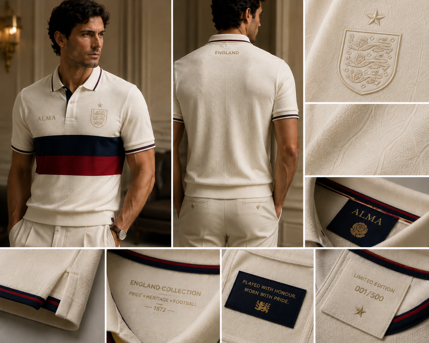 Gold-Accented Sideline Jacket