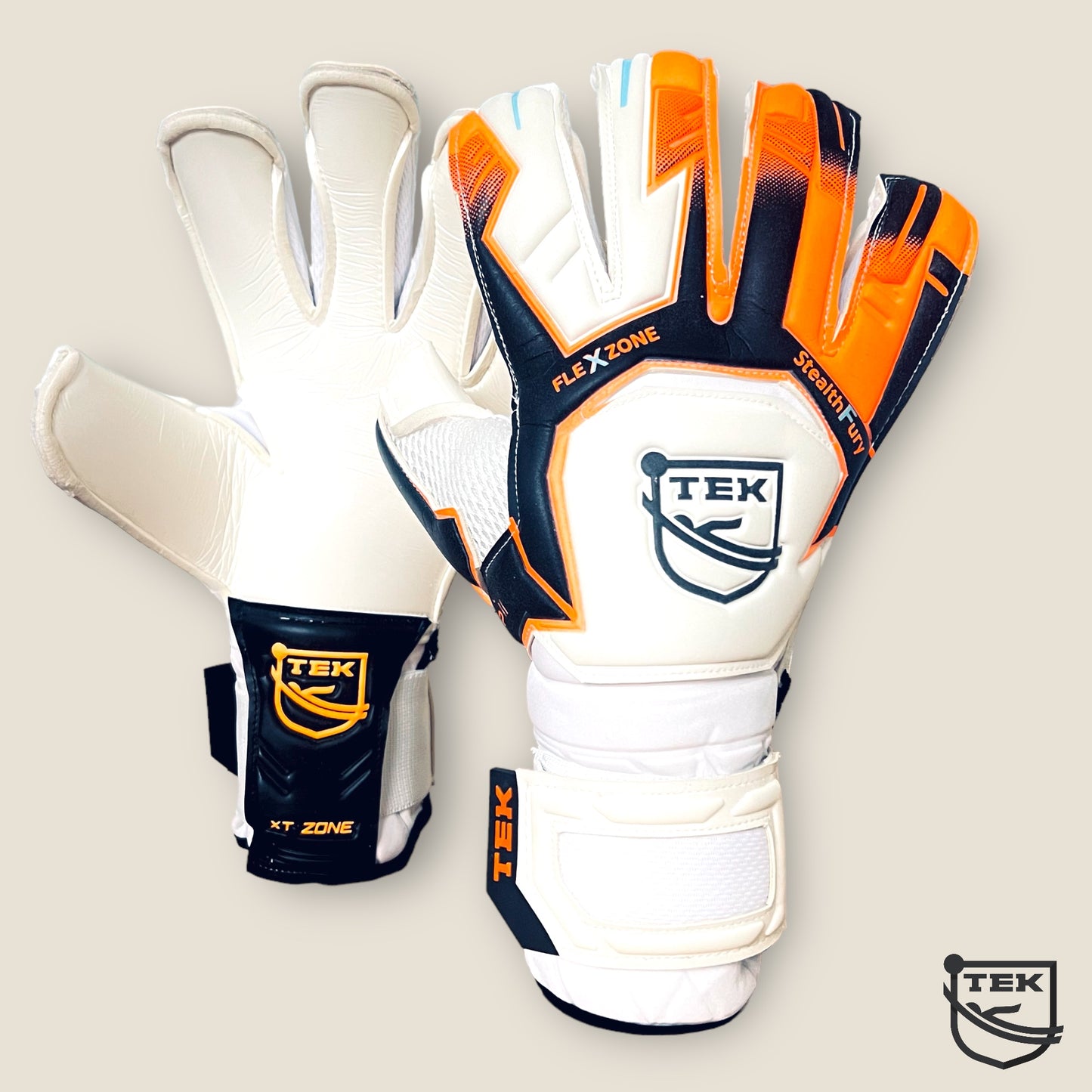 TEK StealthFury Orange White-Palm