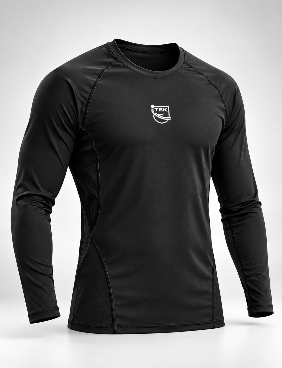 TEK Performance Compression Long Sleeve – Black